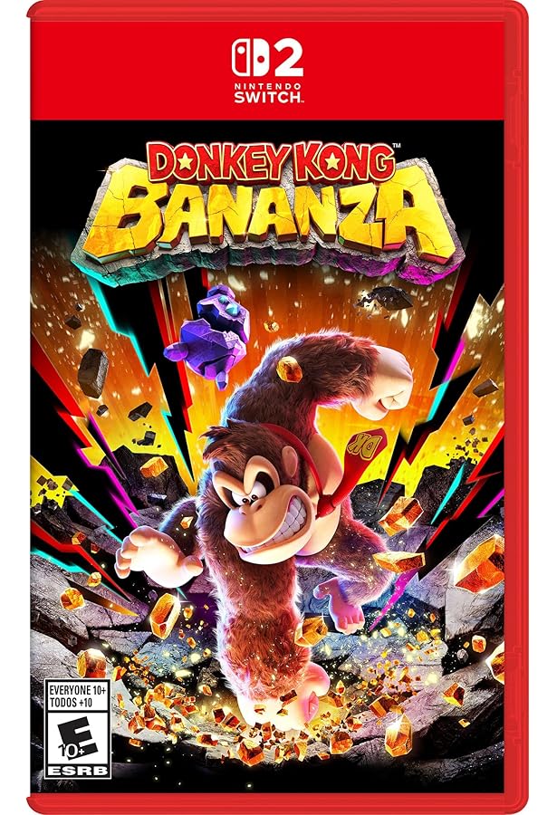 Amazon.com: Nintendo Switch 2 System with Donkey Kong Bananza Game
